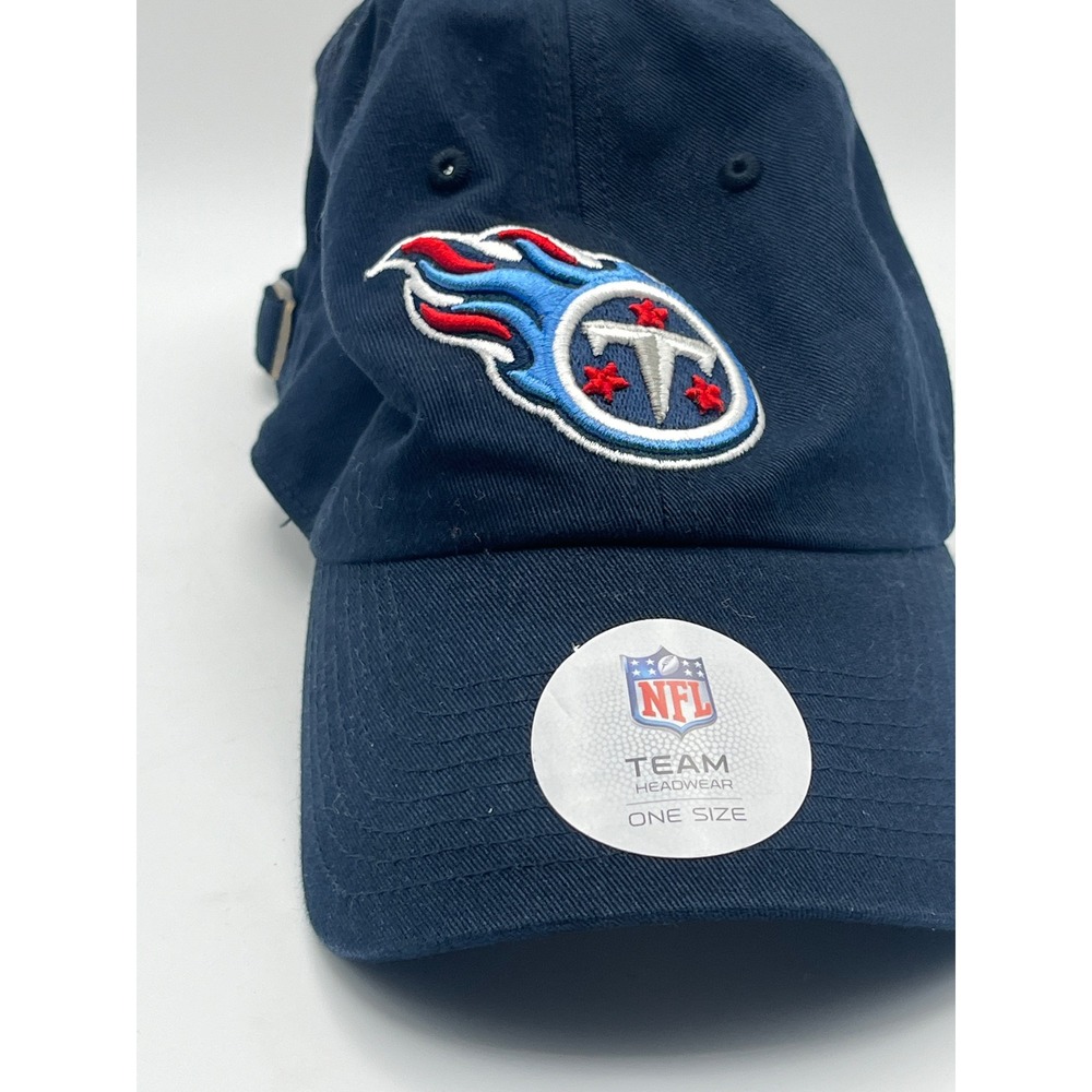 NFL Team Headwear Tennessee Titans Baseball Cap Hat Navy Blue One Size